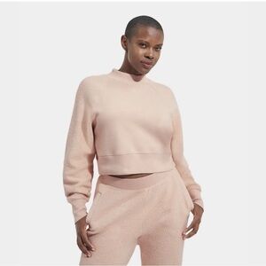 Ugg Womens cream Tracey mixed Crewneck / Sofiana mixed jogger L